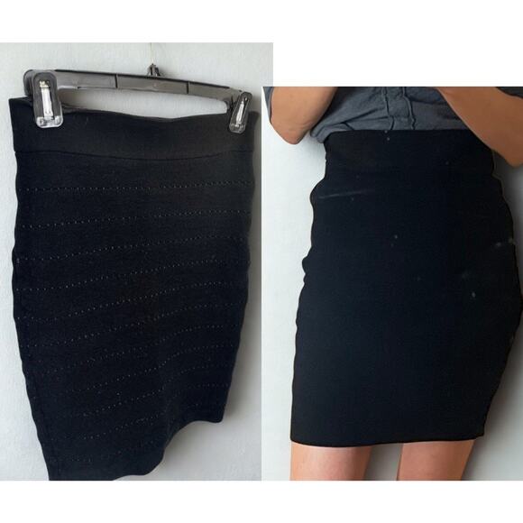 Diane von Furstenberg DVF Wool Pencil Skirt S High Waist Elegant Quite Luxury - Picture 1 of 6